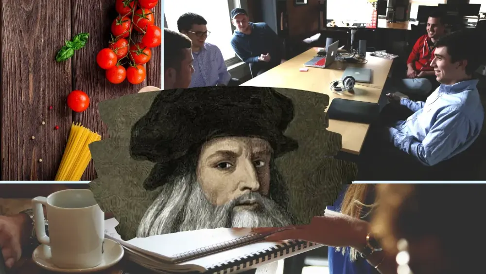 The Italian 2019: Leonardo da Vinci and open innovation in food, coincidence?